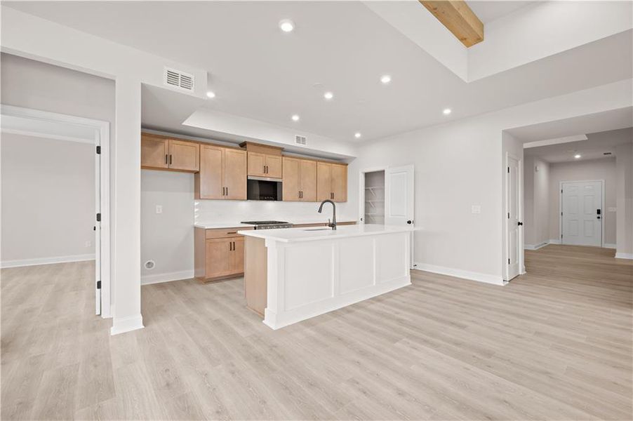 Furnished interior view inside a new home in Gatherings® at GreenHouse, Marietta (Image 10).