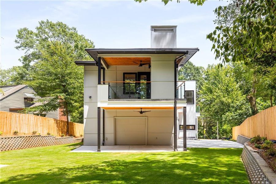 Front exterior of a new home in , Decatur, GA, highlighting curb appeal (Image 1).