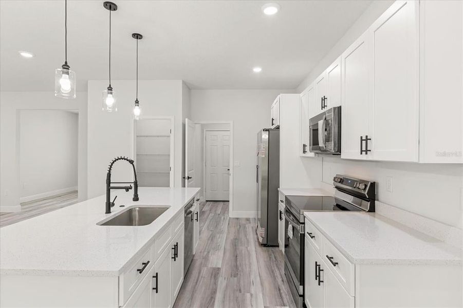 Furnished interior view inside a new home in , Ocala (Image 12). Furnished interior view inside a new home in , Ocala (Image 12).