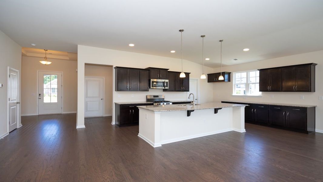 Representative furnished interior of a home built from the EATON by D.R. Horton in Waterbridge, Myrtle Beach (Image 8).