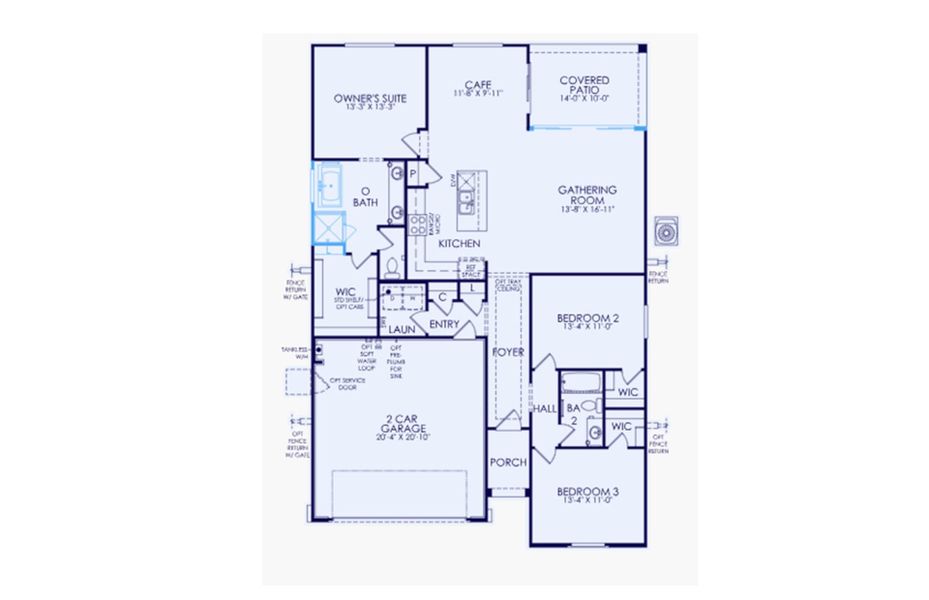 2D floor plan layout of this home in Artisan at Asante, Surprise, AZ (Image 3). 2D floor plan layout of this home in Artisan at Asante, Surprise, AZ (Image 3).