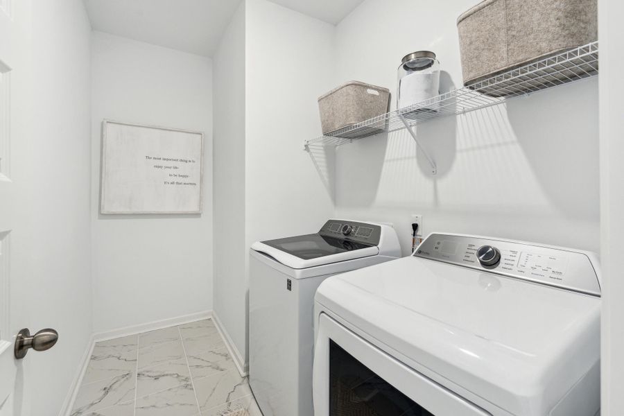 Close-up of interior finishes inside a home in Horizons at Summers Corner | 55+, Summerville (Image 10).