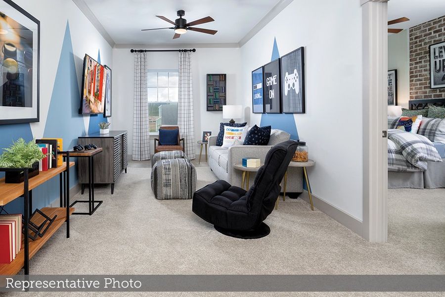 Furnished interior view inside a new home in Nexton - Midtown - The Village Collection, Summerville (Image 5).