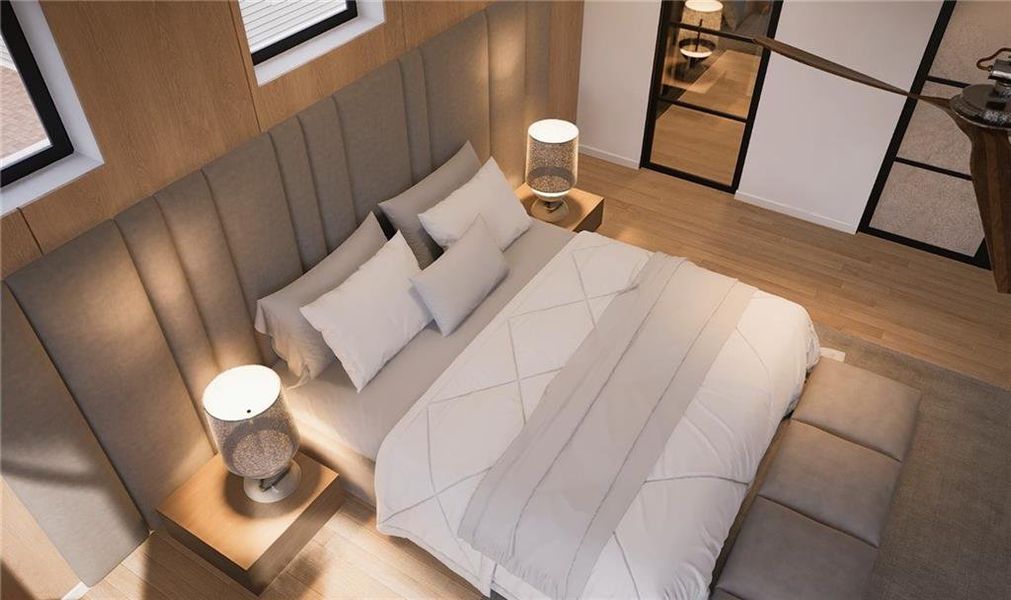 Furnished interior view inside a new home in , College Park (Image 11).