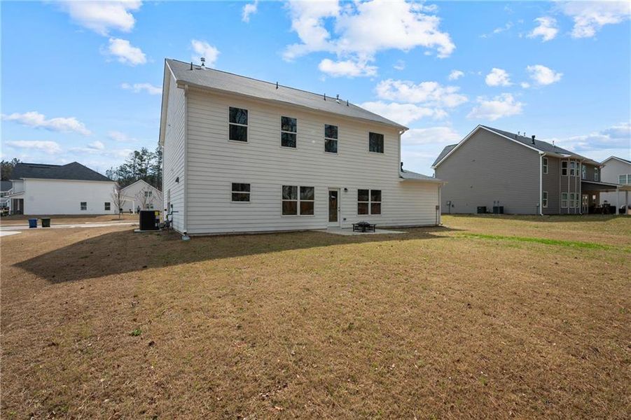 Exterior details and patio area of a home in Stephen's Landing, Loganville (Image 36). Exterior details and patio area of a home in Stephen's Landing, Loganville (Image 36).