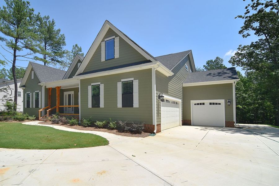 Representative exterior photo of a completed home built from the Columbia by Greybrook Homes in Harbor Watch, Statesville, NC (Image 25).