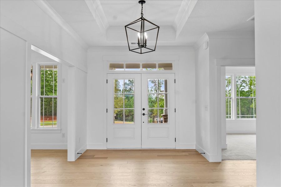 Representative unfurnished interior of a home built from the Converse Elite by Enchanted Homes in Smokey Hills, Campobello (Image 51).