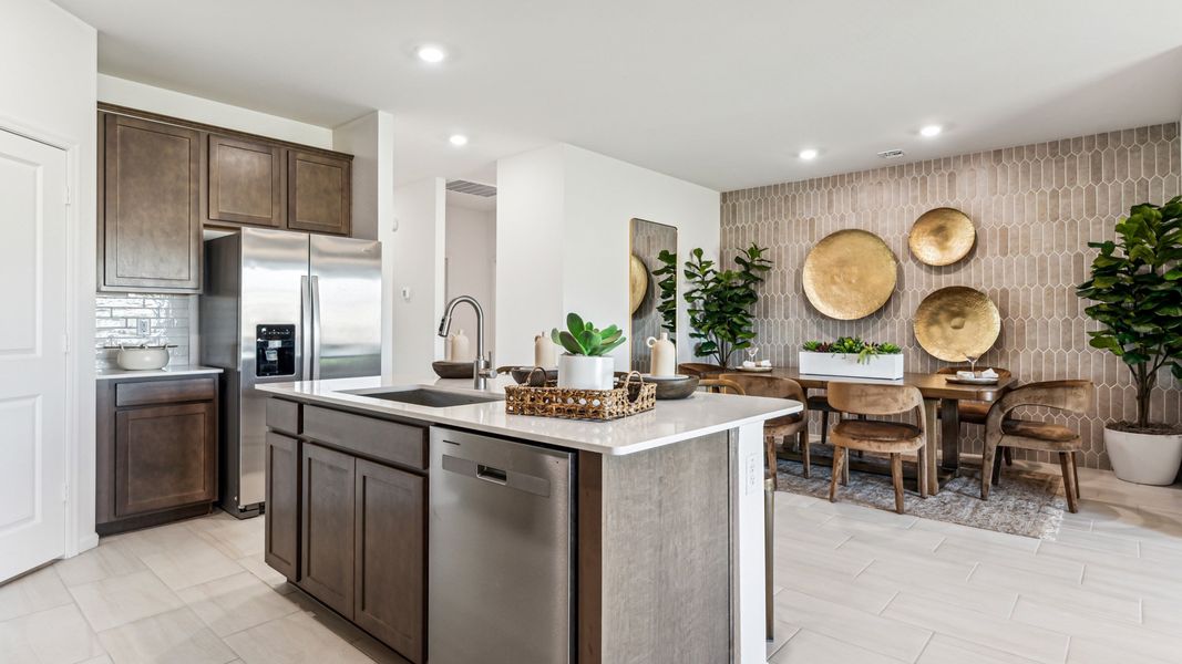 Furnished interior view inside a new home in Copper Falls, Buckeye (Image 10).