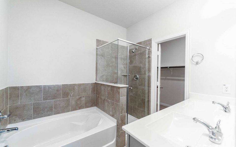 Furnished interior view inside a new home in Sunset Oaks, Maxwell (Image 6).