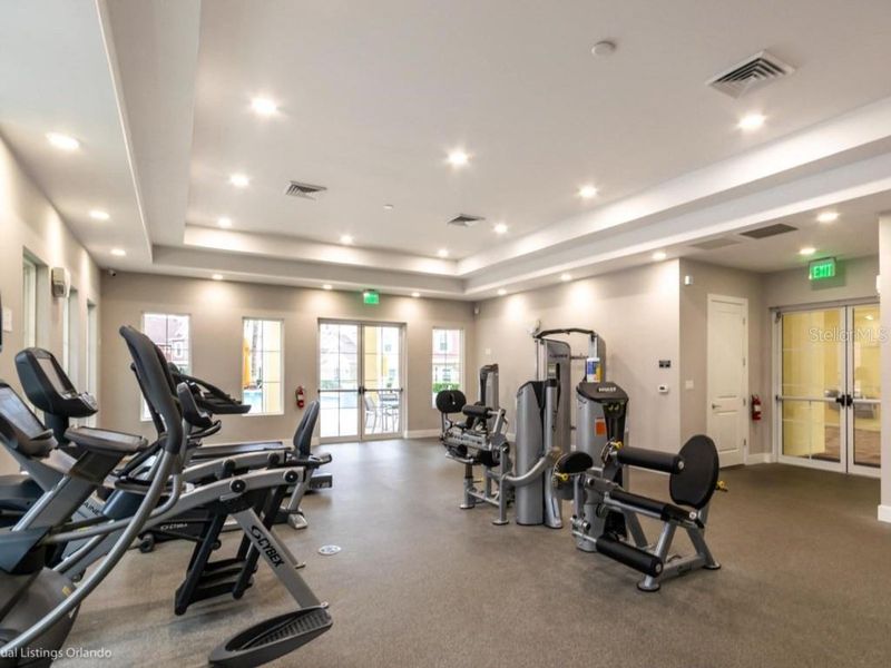 Furnished interior view inside a new home in , Kissimmee (Image 21).