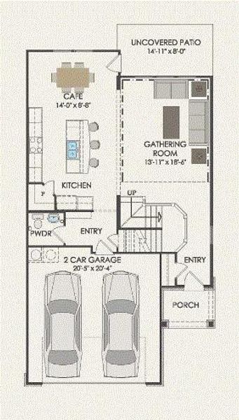 Pulte Homes, Gordon floor plan