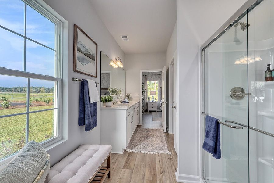 Furnished interior view inside a new home in , Summerville (Image 7).