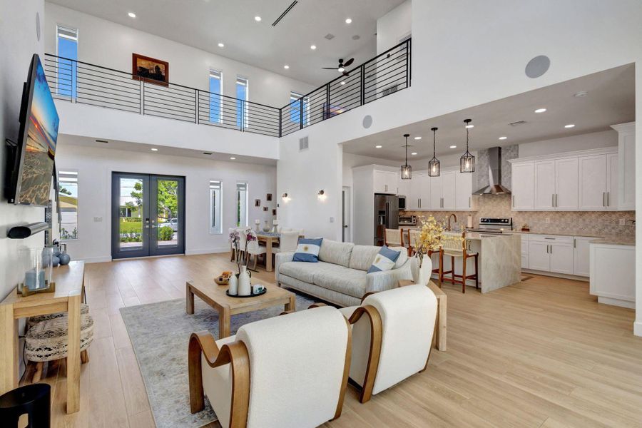 Furnished interior view inside a new home in , North Palm Beach (Image 70). Furnished interior view inside a new home in , North Palm Beach (Image 70).