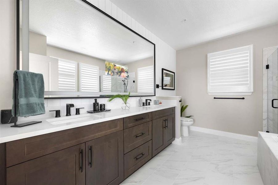 Furnished interior view inside a new home in Gatherings® of Lake Nona, Orlando (Image 5).