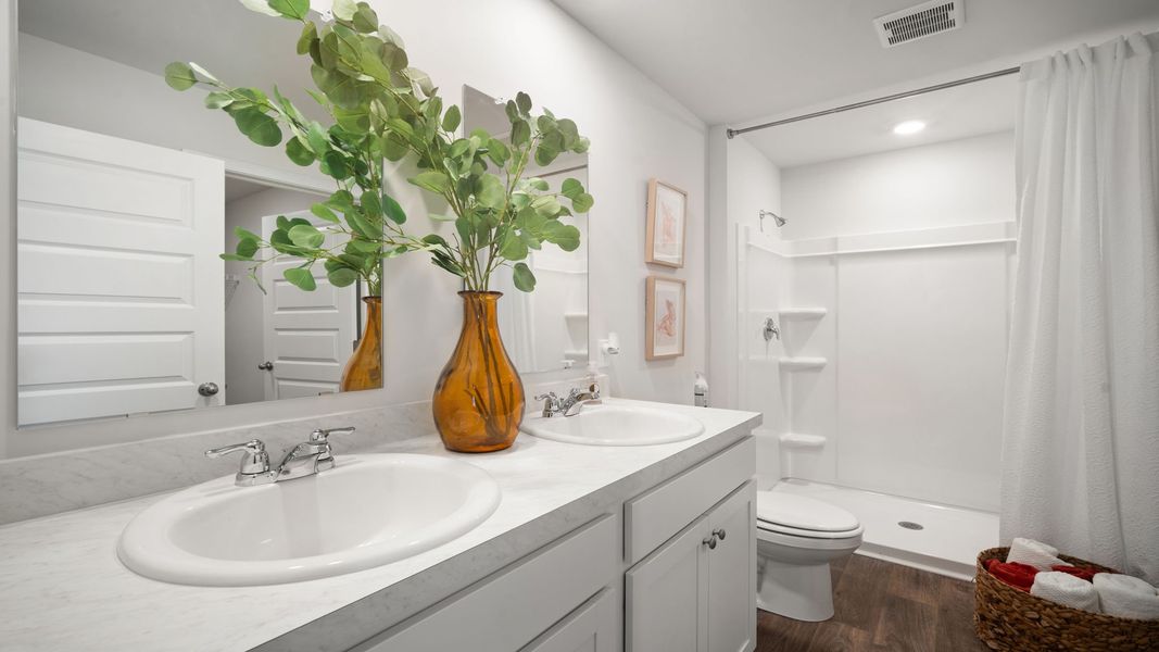 Close-up of interior finishes inside a home in Longleaf Village, Rincon (Image 18).