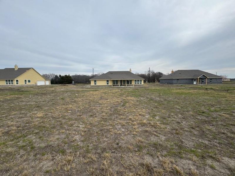 View of grassy yard View of grassy yard