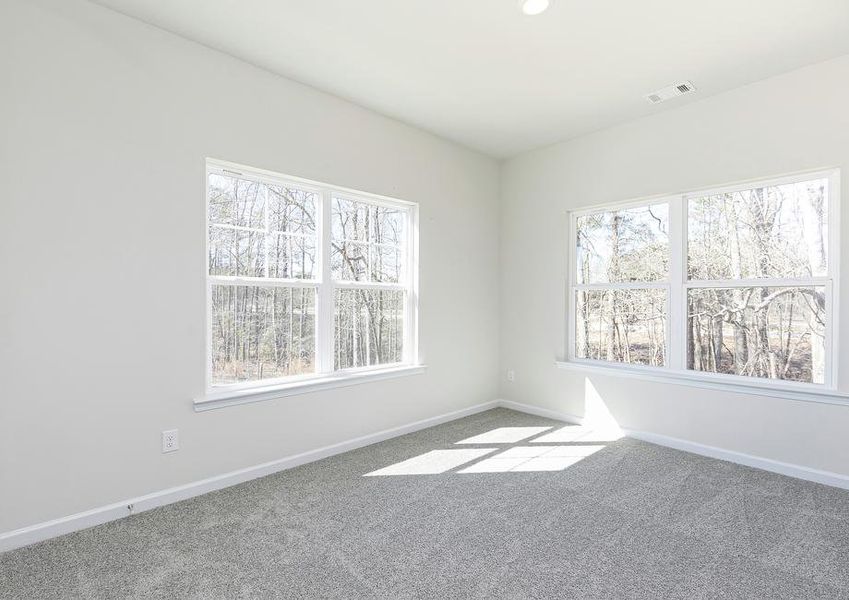 Each of the bedrooms can be transformed to fit your family's unique needs