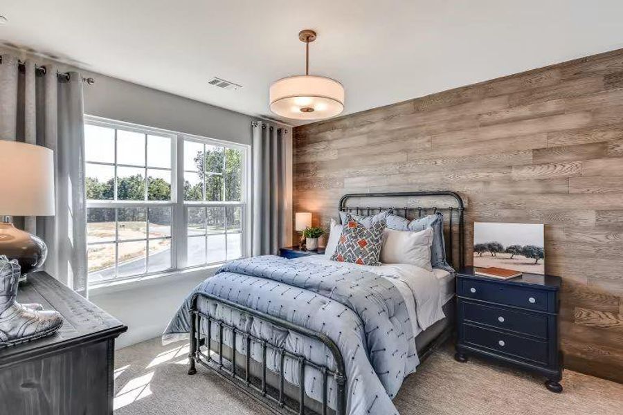 Furnished interior view inside a new home in Riversprings, Dacula (Image 17).