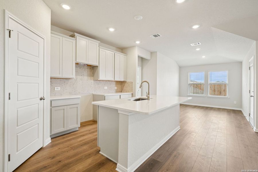 Furnished interior view inside a new home in Legendary Trails - Premier Series, Cibolo (Image 10).