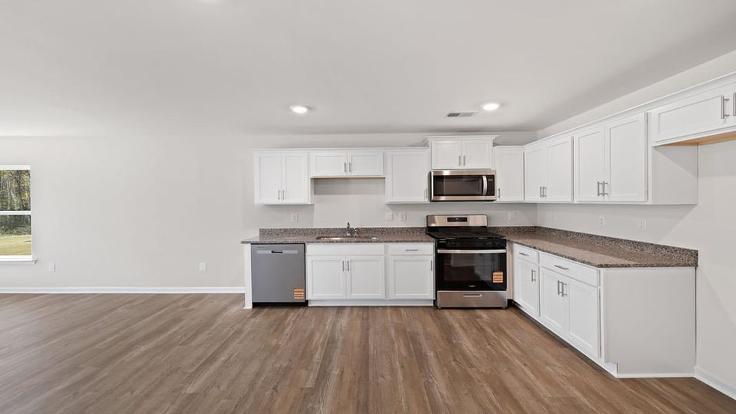 Furnished interior view inside a new home in Cloverdale Hills, Piedmont (Image 5).