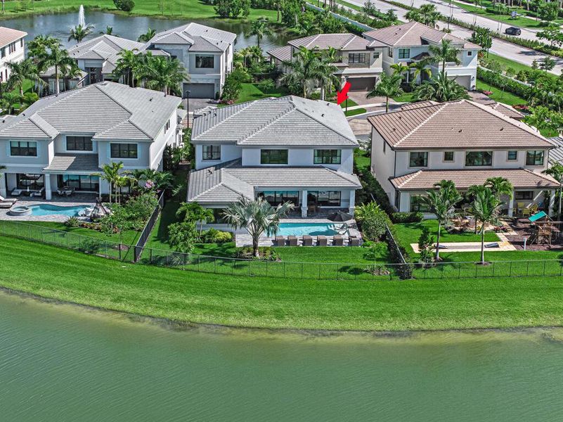 Front exterior of a new home in Apex at Avenir, Palm Beach Gardens, FL, highlighting curb appeal (Image 32).