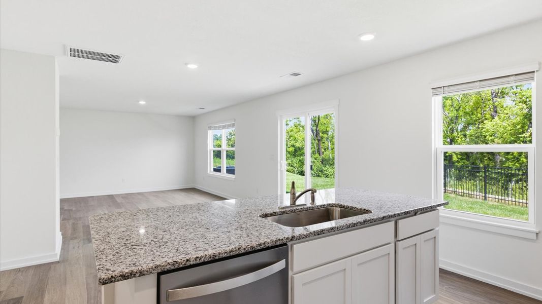Furnished interior view inside a new home in Oak Hill, Vonore (Image 7).