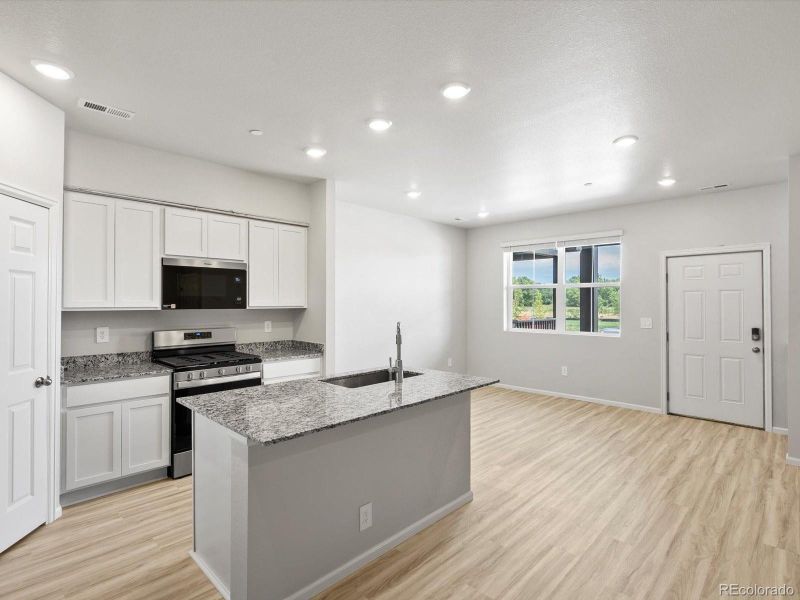 Furnished interior view inside a new home in Poudre Heights: The Meadow Collection, Windsor (Image 6).