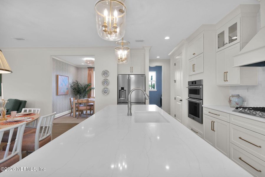Furnished interior view inside a new home in Mariposa at EverRange 40' Series, Jacksonville (Image 8).