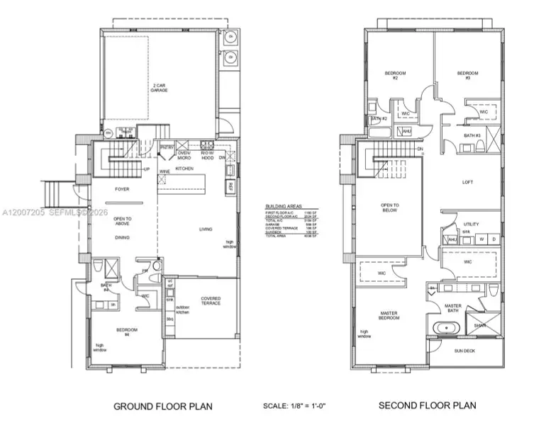 2D floor plan layout of this home in , Fort Lauderdale, FL (Image 3).