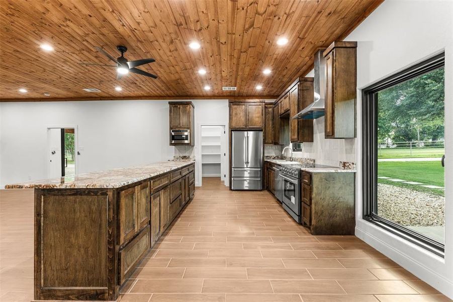 Furnished interior view inside a new home in , Robinson (Image 5).