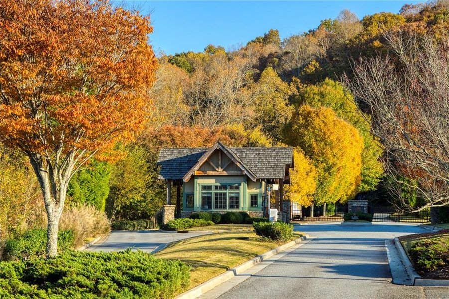Front exterior of a new home in , Dahlonega, GA, highlighting curb appeal (Image 8).