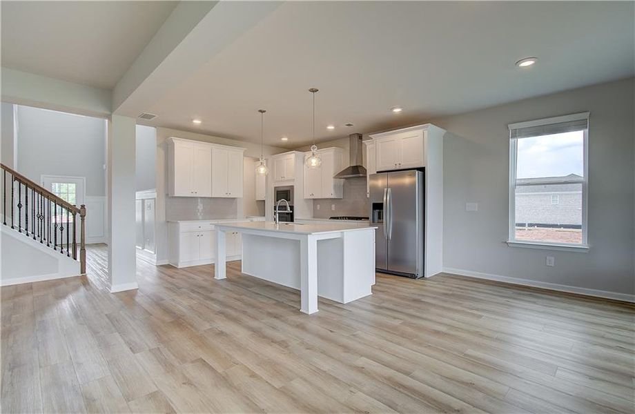 Furnished interior view inside a new home in Westwind Estates, Hampton (Image 5).
