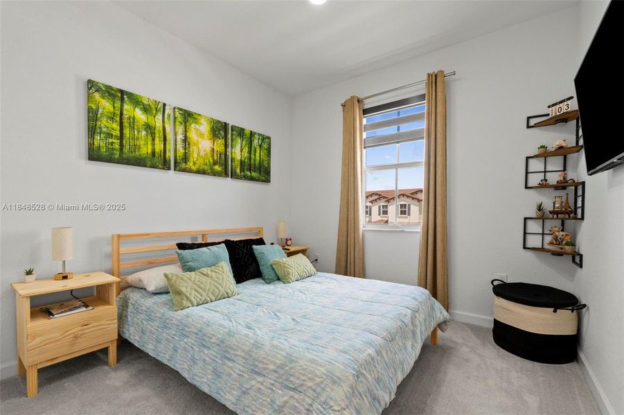 Furnished interior view inside a new home in , Miami (Image 21).