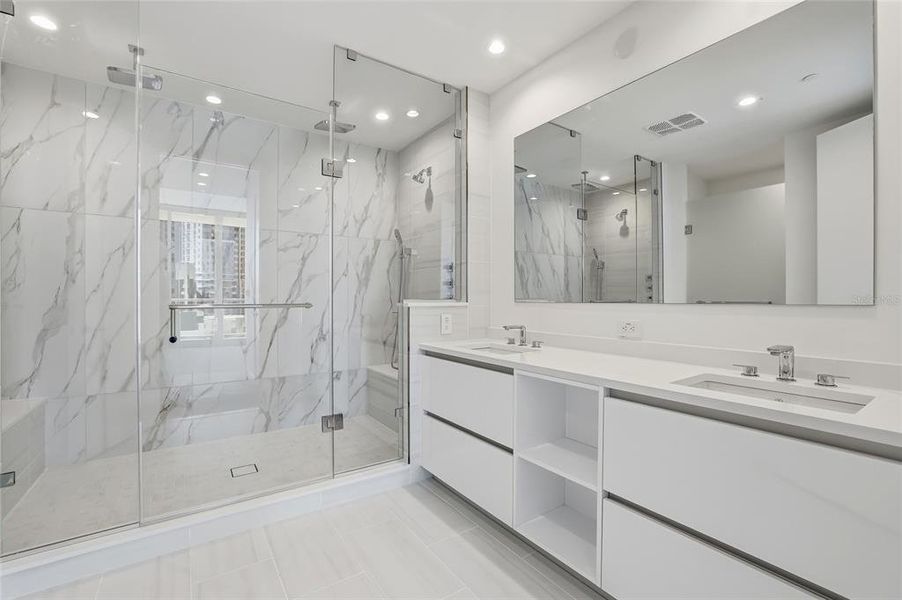 Furnished interior view inside a new home in , St. Petersburg (Image 20).