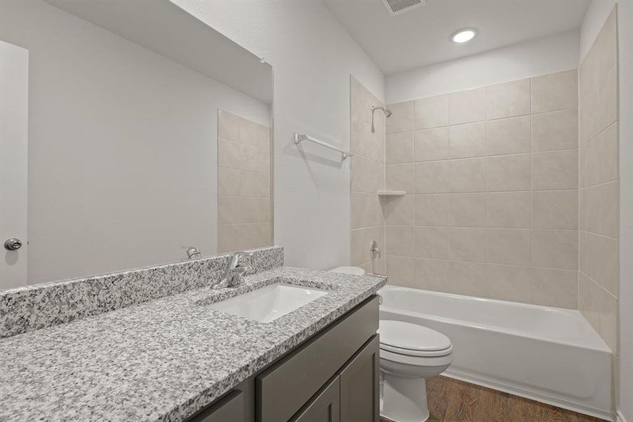 Furnished interior view inside a new home in Burgess Meadows, Cleburne (Image 4).