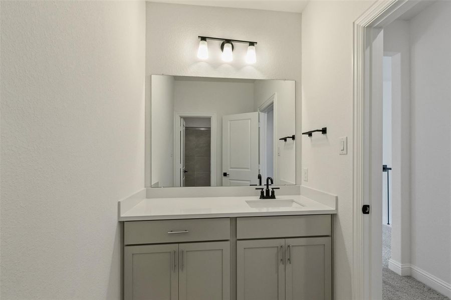 Furnished interior view inside a new home in Brookewater, Rosenberg (Image 17).