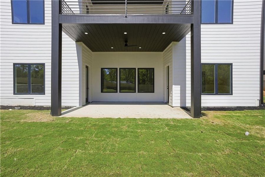 Exterior details and patio area of a home in , Duluth (Image 37).