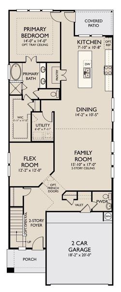 Esperanza Floorplan - 1st Floor Esperanza Floorplan - 1st Floor