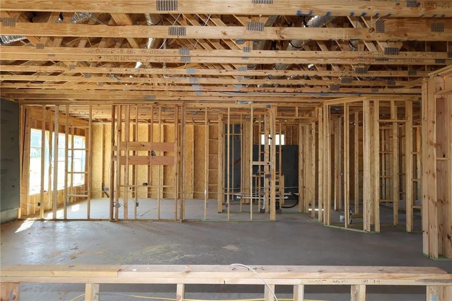 In-progress construction of a new home in Old Mill Preserve, Dallas, GA (Image 3).