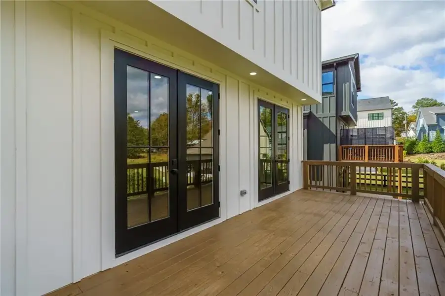 Exterior details and patio area of a home in , Ball Ground (Image 34).