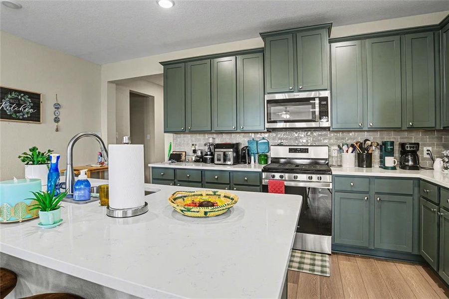 Furnished interior view inside a new home in Waterscape, Royse City (Image 22).
