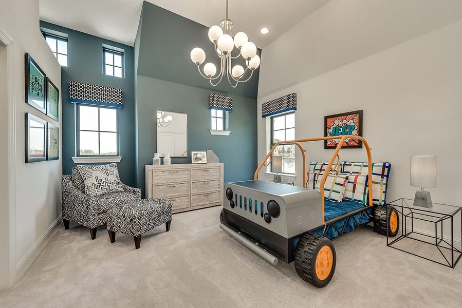 Representative furnished interior of a home built from the Grand Heritage by Grand Homes in Grand Oaks, Celina (Image 24).