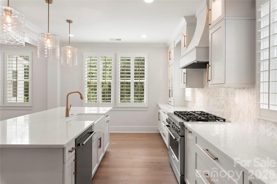 Furnished interior view inside a new home in , Charlotte (Image 7).