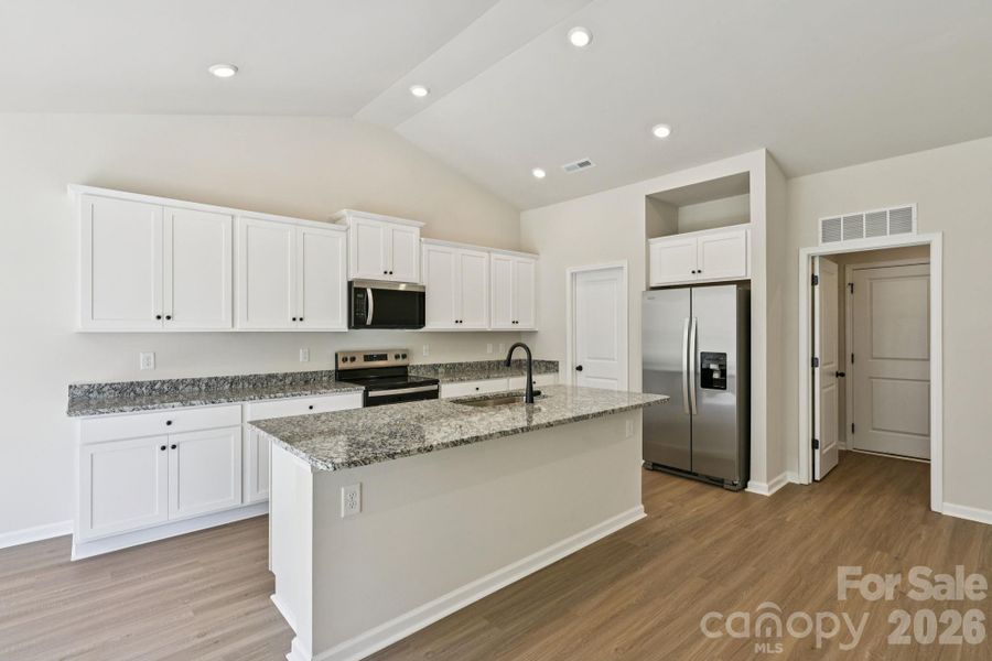 Furnished interior view inside a new home in Willow Estates, Shelby (Image 5).