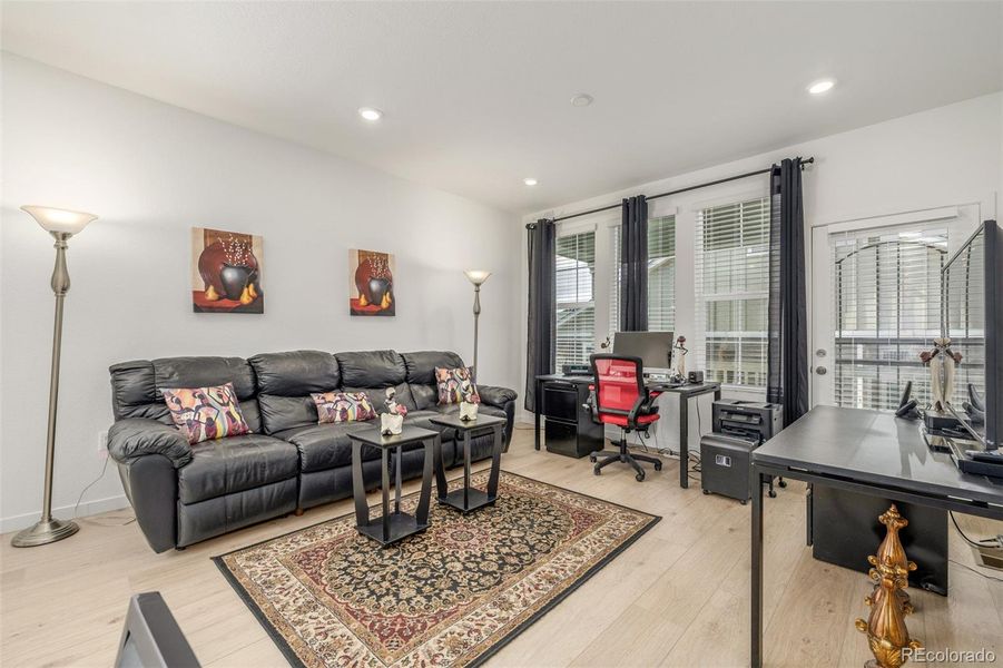 Furnished interior view inside a new home in Green Valley Ranch Active Adult, Aurora (Image 30).