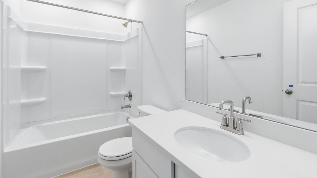 Furnished interior view inside a new home in Calumet, Jarrell (Image 11).