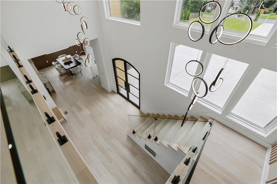 Furnished interior view inside a new home in , Atlanta (Image 18).