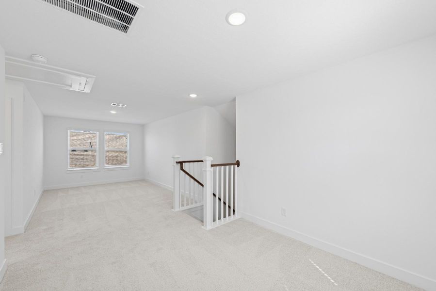 Versatile loft upstairs