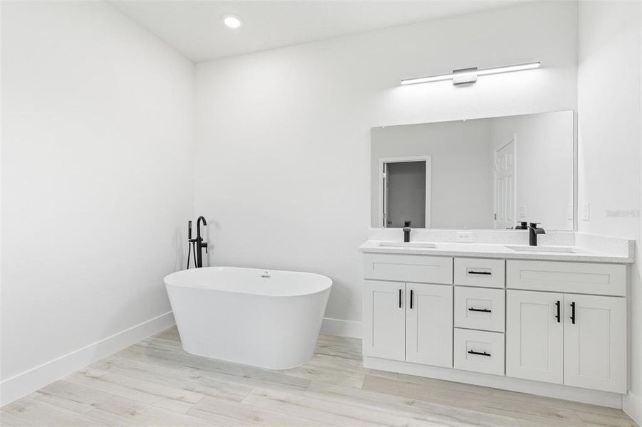 Furnished interior view inside a new home in , Ocala (Image 3).