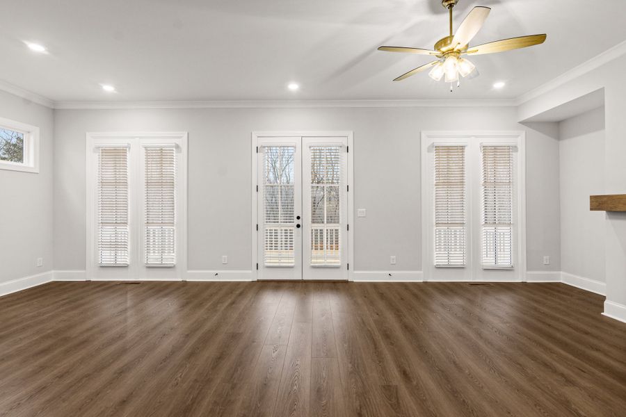 Representative unfurnished interior of a home built from the The Stanley by The Providence Group in Waterside Single Family, Peachtree Corners (Image 35). Representative unfurnished interior of a home built from the The Stanley by The Providence Group in Waterside Single Family, Peachtree Corners (Image 35).